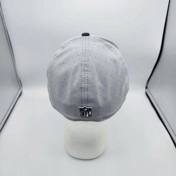 Dallas Cowboys New Era 39THIRTY Fitted Hat Med / Large Gray EUC - Picture 3 of 6